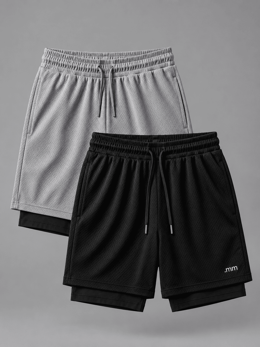 Kit 2x Short Academia 2 em 1